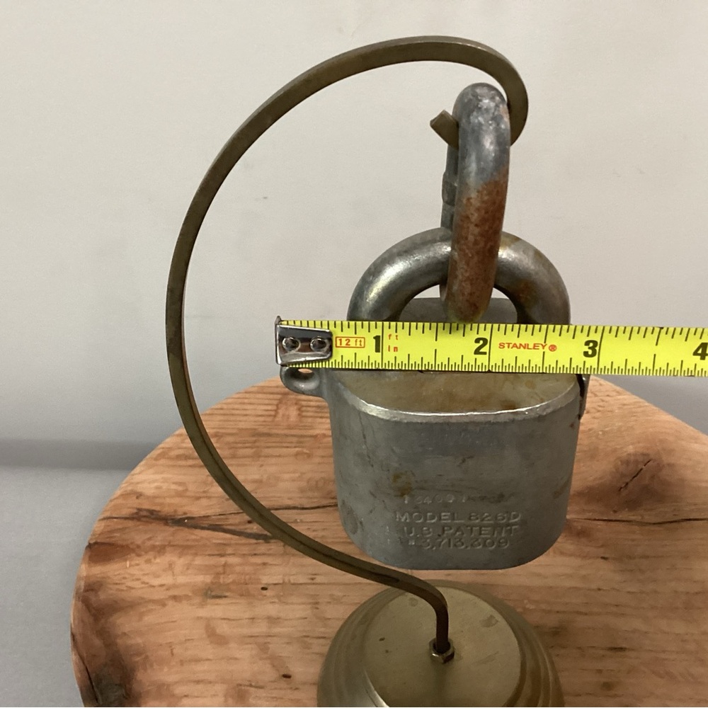 Vintage - Sargent & Greenleaf Inc. 1983 Padlock - Huge & Heavy - Collectible - Picture 11 of 13
